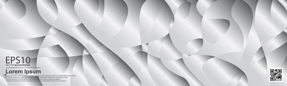 The abstract gradient gray color pattern background. Stock Illustration