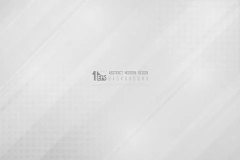 Abstract gradient gray with halftone decoration new tech design background. Stock-Illustration