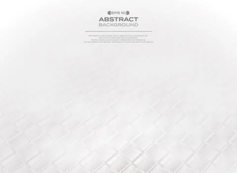 Abstract of gradient gray white square pattern of ice mosaic background. 스톡 일러스트