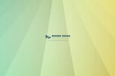 Abstract gradient green and yellow pastel on line overlap pattern design イラスト素材