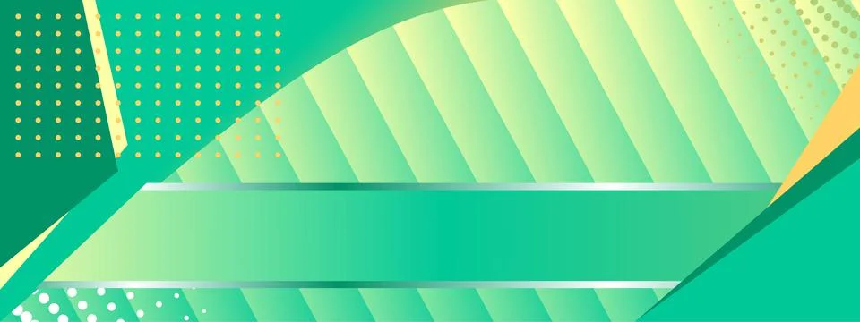 Abstract gradient green background. With a matching color pattern Stock Illustration