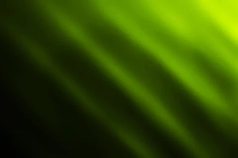 Abstract gradient green background with smooth flowing light patterns Stock Photos