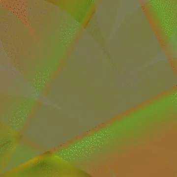 Abstract gradient green-orange translucent background with triangular eleme.. Illustrazione stock