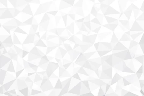 Abstract gradient grey low poly, triangle mosaic background. Stock Illustration