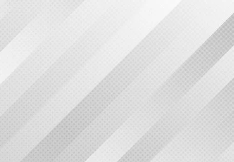 Abstract gradient grey stripe line pattern artwork with dots halftone Illustrazione stock