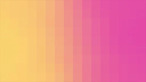 Abstract Gradient Grid Background Loop Pink Yellow Sunset 4K Stock Footage 334636234