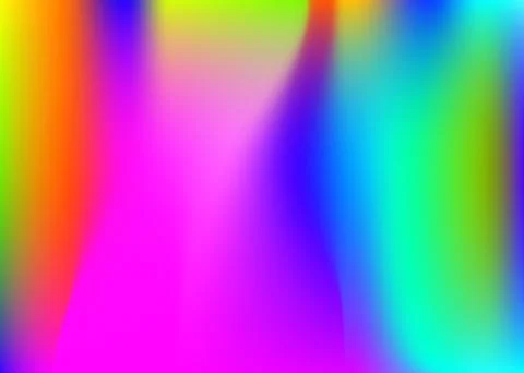 Abstract Gradient. Hologram Texture. Blur Geometry Template. Gra Illustrazione stock