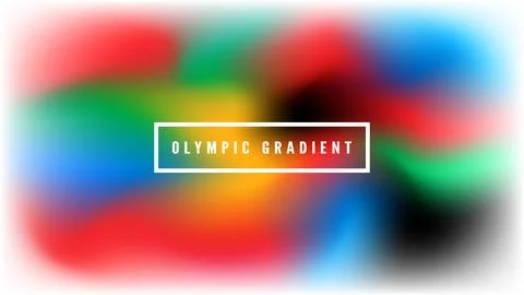 Abstract gradient layout. Colorful blend with blurred fluid effect. Gradien.. Illustrazione stock