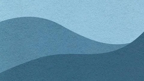 Abstract gradient light blue and steel blue texture paper background, wavy la Stock Photos
