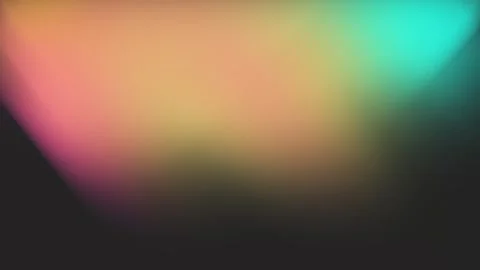 Abstract Gradient Light Leak Prism Effect, Colorful Bokeh Background, Dark .. Stock Footage 333466876