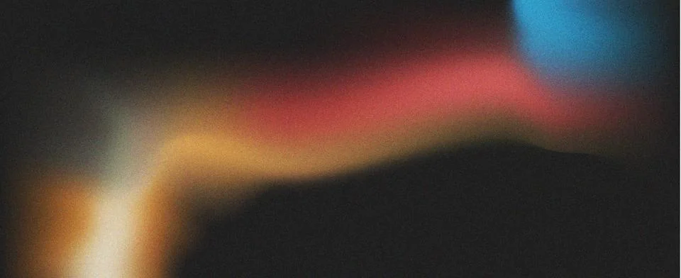 Abstract gradient light leak with red yellow and blue hues background color Stock Illustration