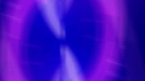 Abstract gradient light streak with vibrant purple and blue bokeh background Illustrazione stock