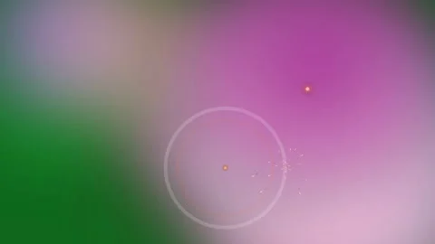 Abstract Gradient with Light Streaks and Glowing Orb Stock Footage 332192232