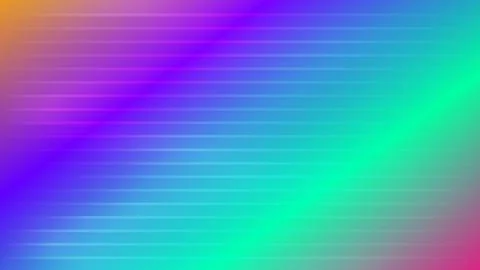 Abstract gradient light trails in space Stock Illustration