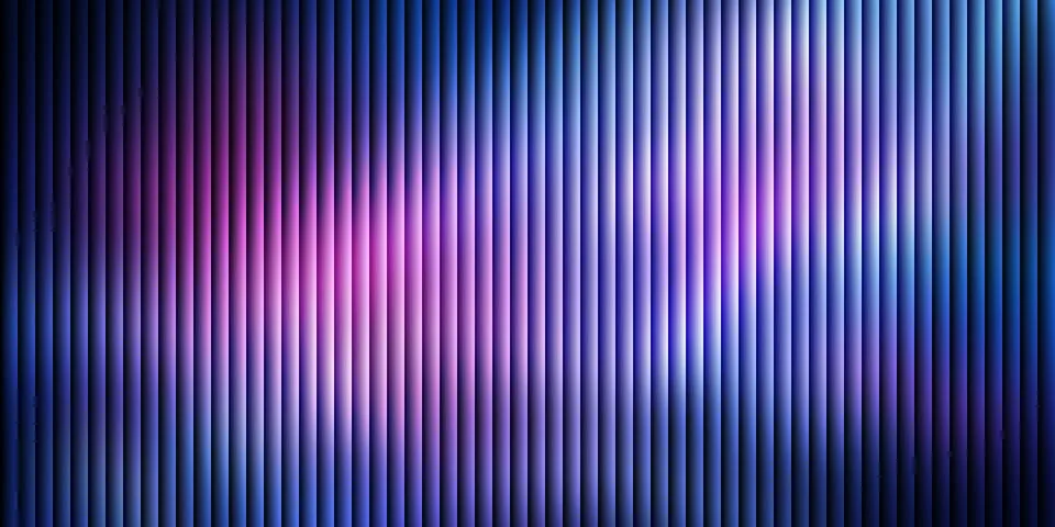 Abstract gradient light waves with vertical lines background, futuristic ne.. Stock Illustration