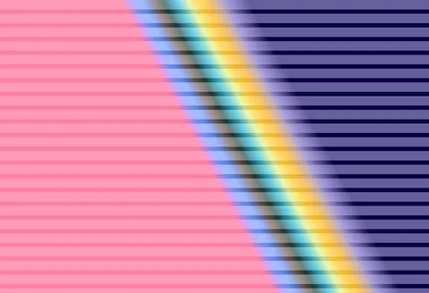 Abstract gradient line wave  poster background vector set. Minimalist color.. Stock Illustration