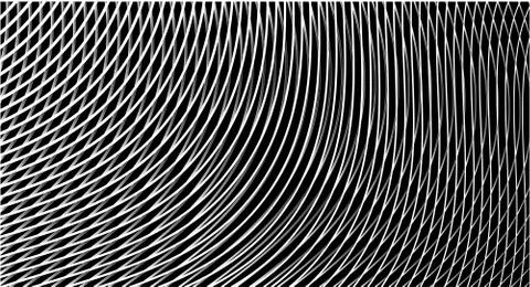 Abstract gradient linear backgraund with moire effect Stock Illustration