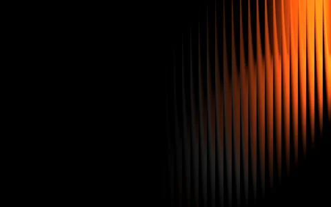 Abstract gradient lines on dark background Stock Illustration