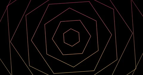 Abstract gradient lines tech futuristic motion background. Seamless looping Stock Footage 253520225