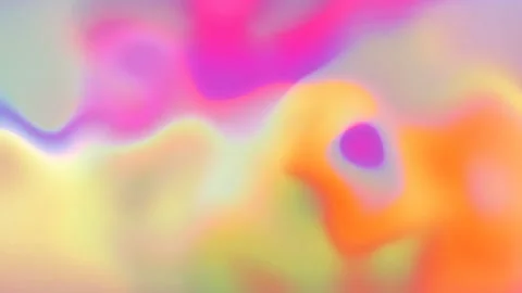 Abstract gradient liquid wavy holographic background 스톡 동영상 157792461