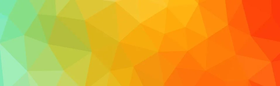 Abstract Gradient Low Poly Illustration Banner 스톡 일러스트