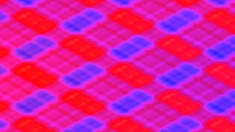 Abstract gradient mesh background: vibrant intersecting colorful geometric .. Stock Footage 339776233