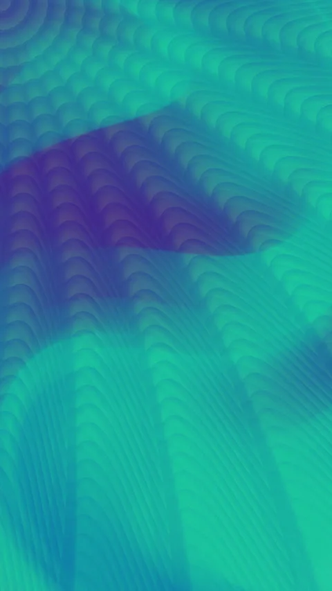 Abstract Gradient Mesh Motion Background Teal Purple Flowing Waves Stock Footage 340650284