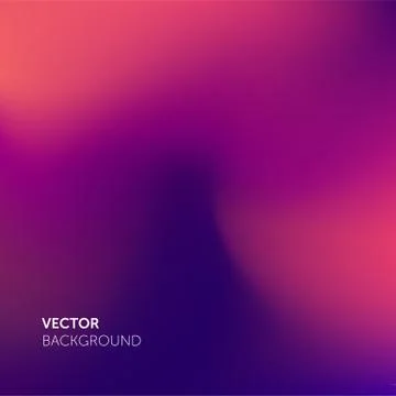 Abstract gradient mesh soft pink purple color blend trendy vector background Illustrazione stock