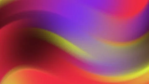 Abstract Gradient Motion with Colorful Fluid Waves Flowing Seamlessly Stock Footage 308299515