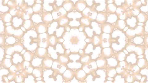 Abstract gradient motion shape pattern with cream white color Stock Footage 245823825