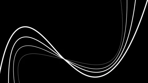 Abstract gradient moving lines animation Stock Footage 267275343