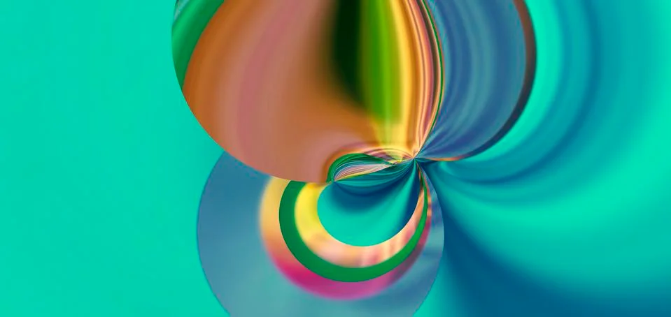 Abstract gradient multi-color background trend color 2020.  the flowing lines 스톡 일러스트