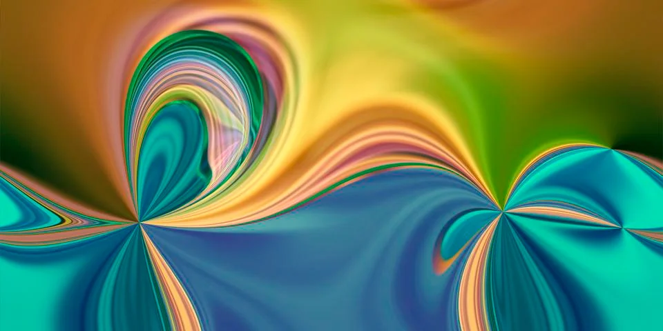 Abstract gradient multi-color background trend color 2020.  the flowing lines 스톡 일러스트