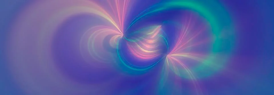 Abstract gradient multi-color background trend color 2020.  the flowing lines Illustrazione stock