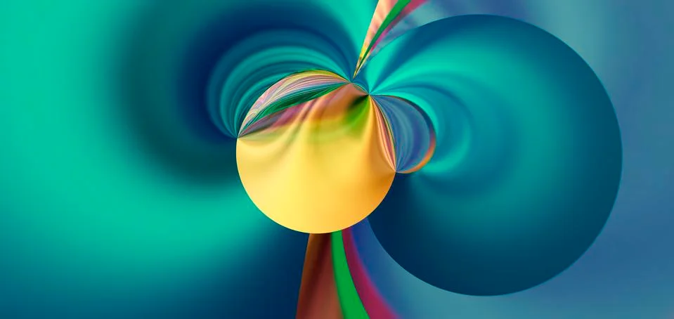 Abstract gradient multi-color background trend color 2020.  the flowing lines Stock Illustration