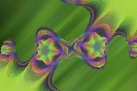 Abstract gradient multi-colored blurry background. Stock Illustration