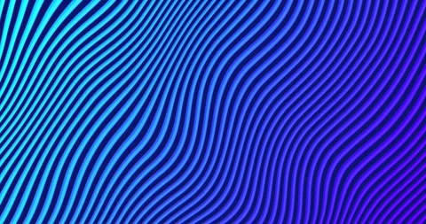 Abstract gradient neon background with wave animation, texture, seamless loop Stock Footage 249743141
