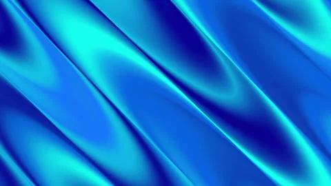 Abstract gradient neon blue fluid background. Smooth blue flowing Stock Footage 319520769
