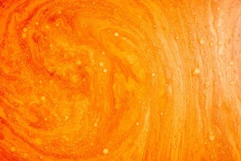 Abstract gradient orange wavy background with blur Stock Photos