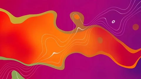 Abstract gradient paint, liquid, wavy background. Stock Footage 156898280