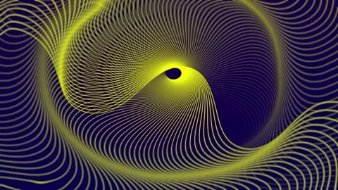 Abstract gradient particle waves seamlessly flow with soft light and bokeha.. Stock Footage 278399642