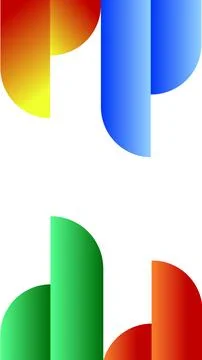 Abstract gradient pattern background minimalist shape vector illustration イラスト素材