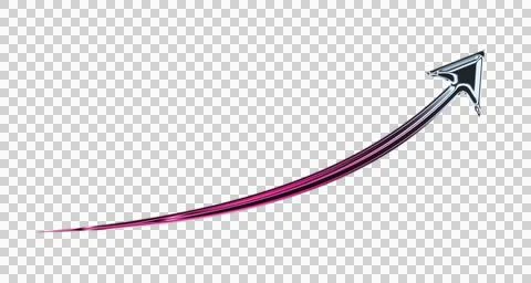 Abstract with gradient pink and purple lines on dark background with white Illustrazione stock