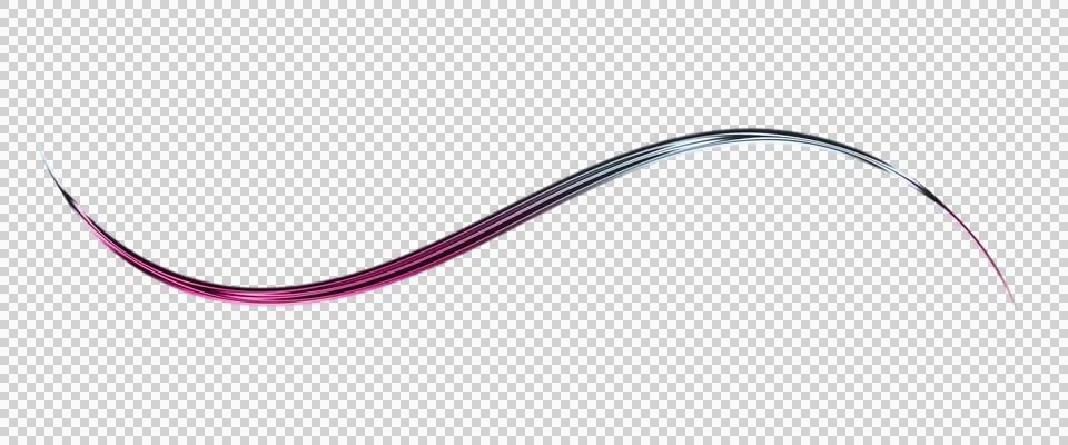 Abstract with gradient pink and white waves on dark background with black bars Illustrazione stock