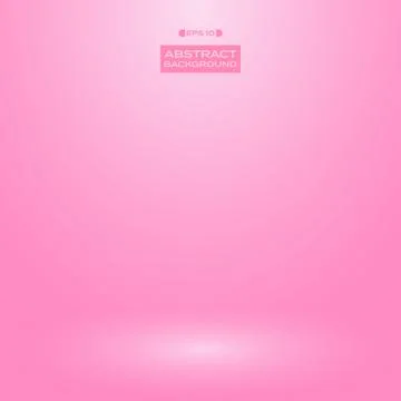Abstract gradient pink studio room background. Stock Illustration