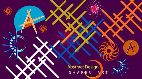 Abstract gradient poster background vector. style cover template with vibra.. Stock Illustration