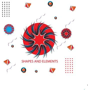 Abstract gradient poster background vector. style cover template with vibra.. Stock Illustration