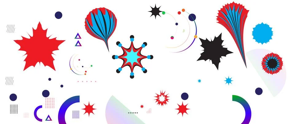Abstract gradient poster background vector. style cover template with vibra.. Stock Illustration