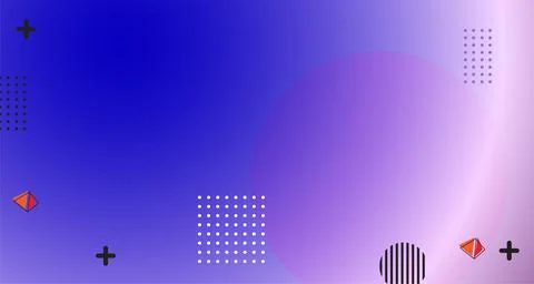 Abstract gradient poster background vector. style cover template with vibra.. Stock Illustration