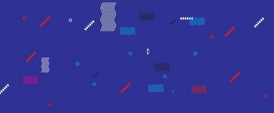 Abstract gradient poster background vector. style cover template with vibra.. Stock Illustration